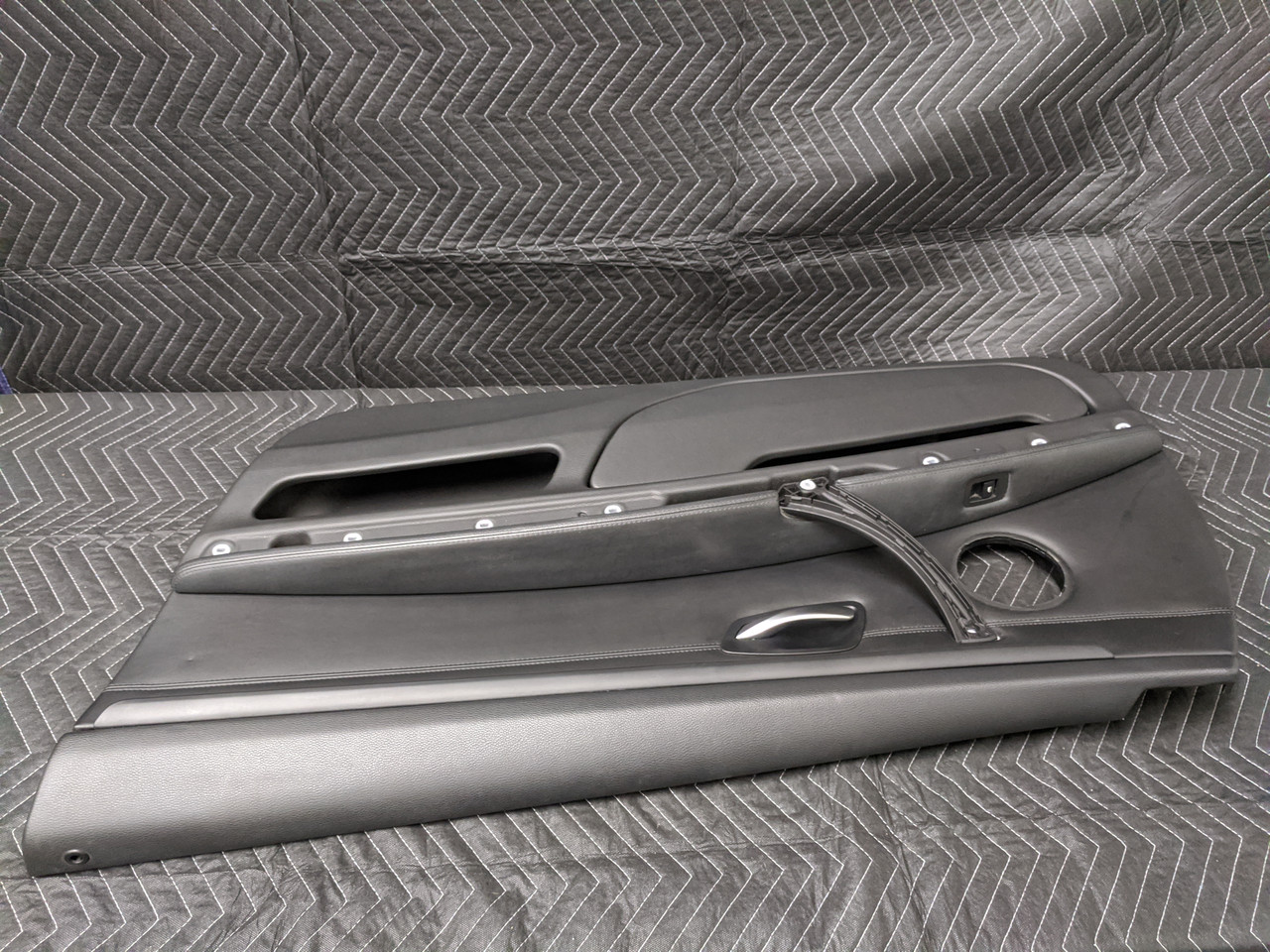 BMW E92/E93 M3 Front Right Passenger Door Panel Novillo Black
