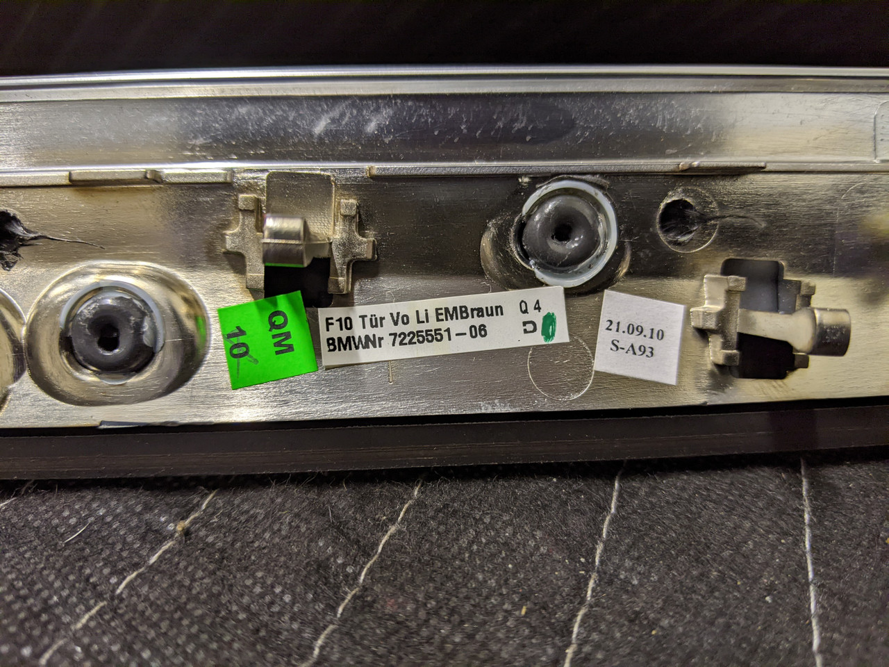 BMW F10/F11 51417225551 | recycleBMWs.com | Used BMW Parts