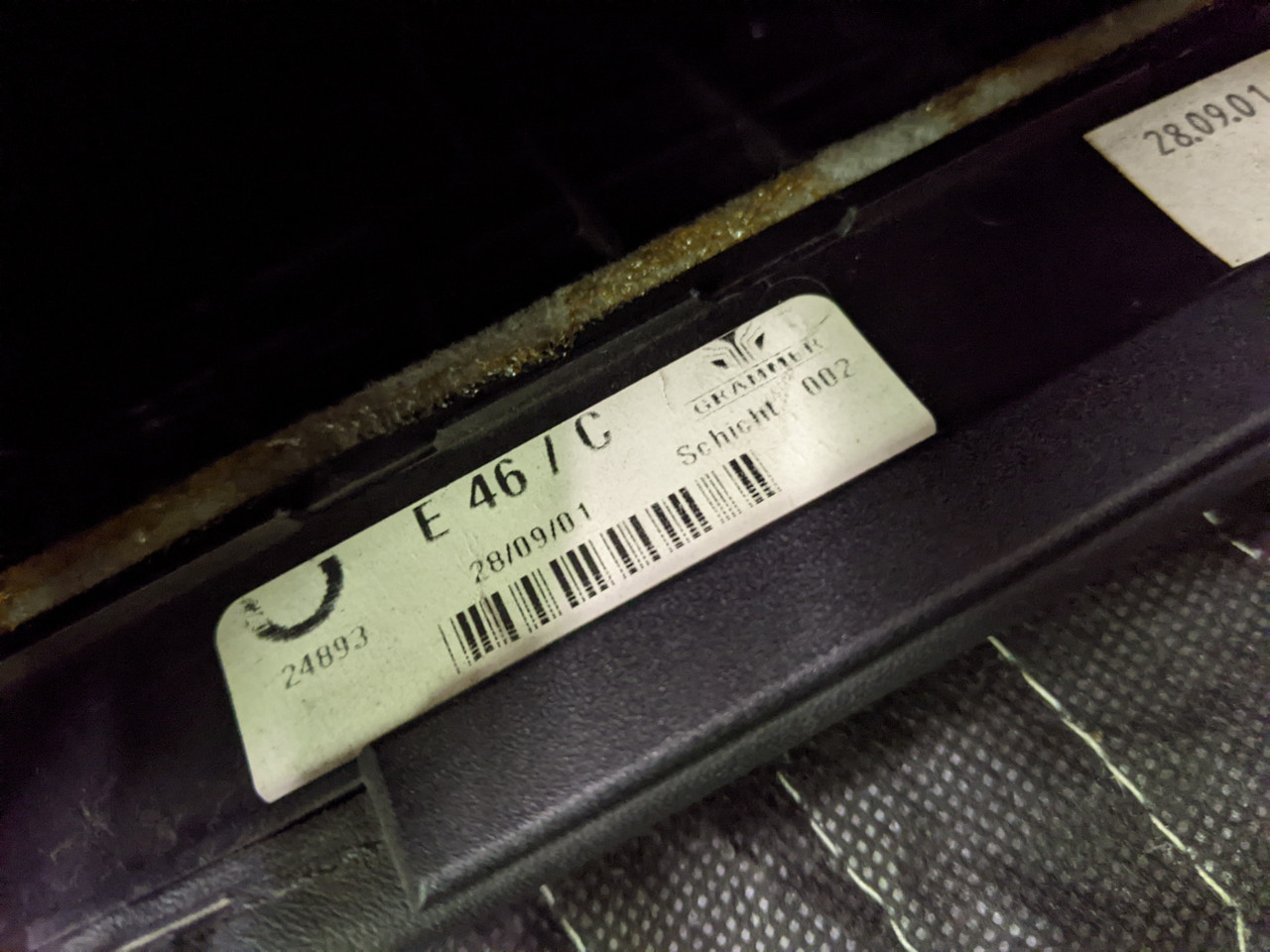 BMW E46 52207901262 | recycleBMWs.com | Used BMW Parts