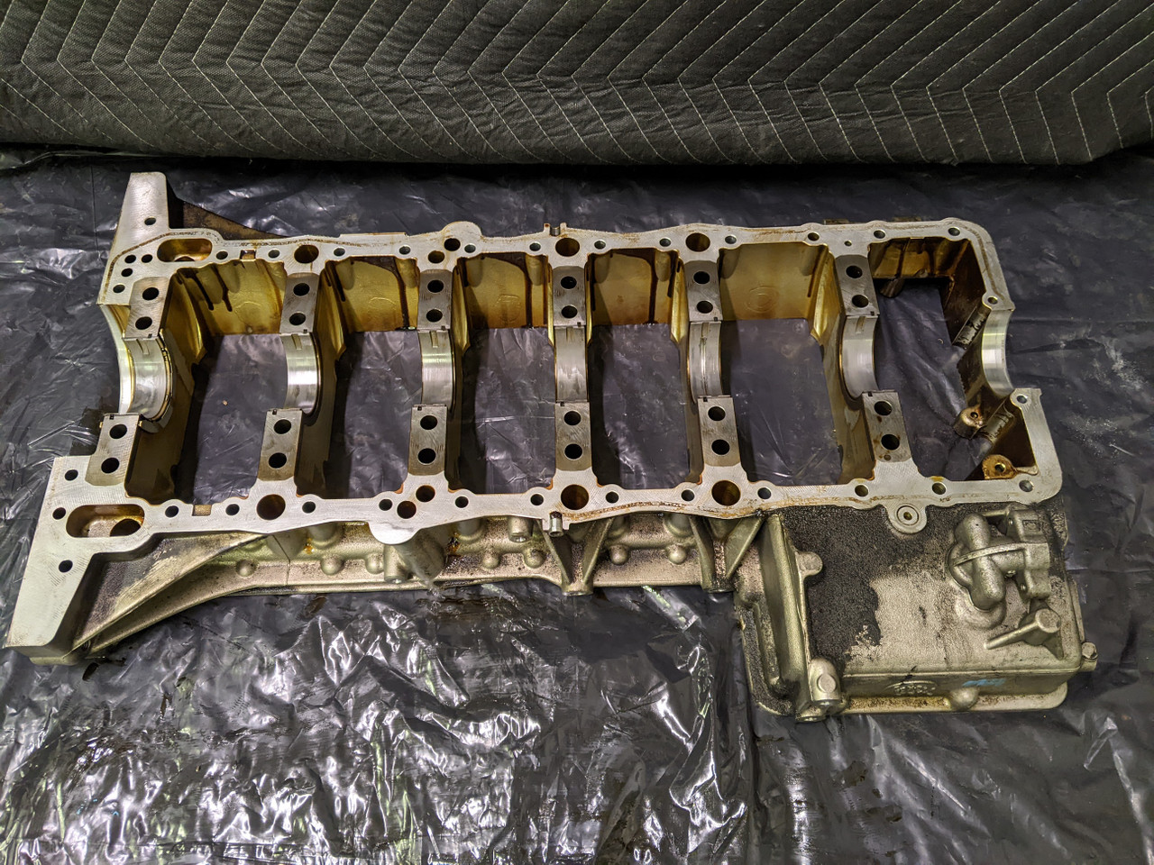 BMW E60/E61/E63/E64 M5 M6 S85 V10 Engine Block 11110443600