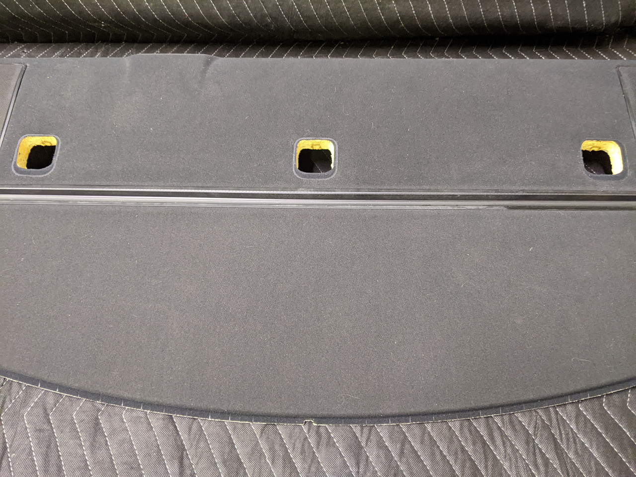 BMW E60 5-Series M5 Rear Parcel Shelf With Sun Blind Schwarz 51469143448