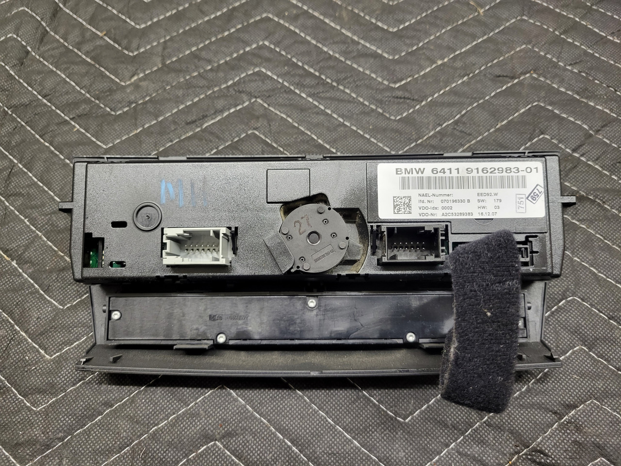 BMW E90 3-Series Automatic Air Conditioning Control 64119162983