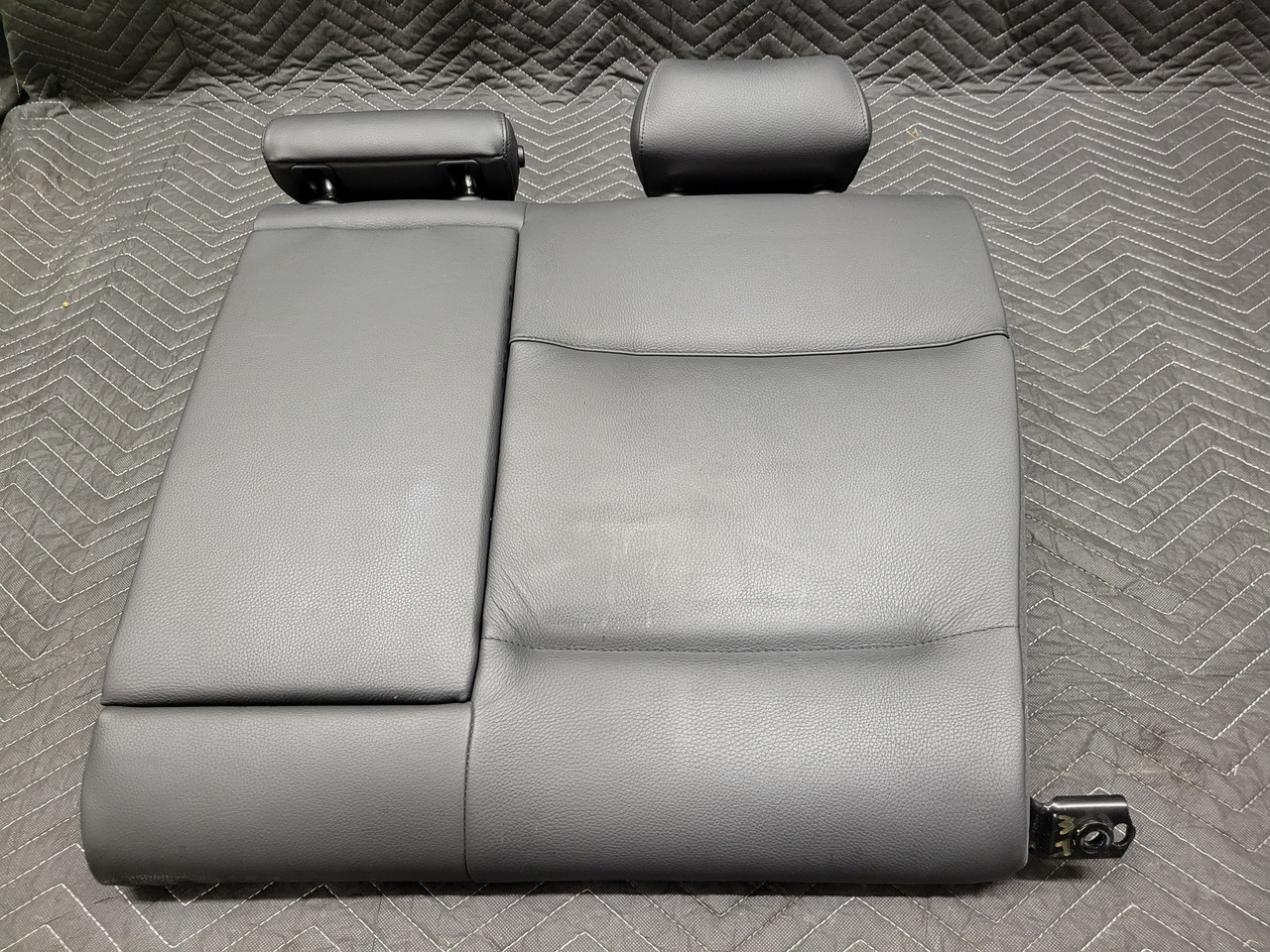 BMW E90 3-Series Rear Left Leather Folding Seat Back 52209119136