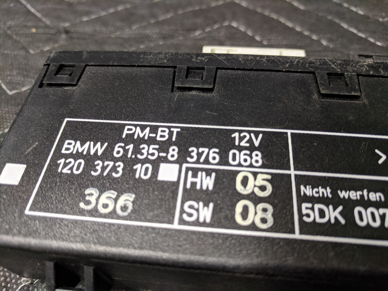 BMW E38/E39 Door Control Module 61358376068