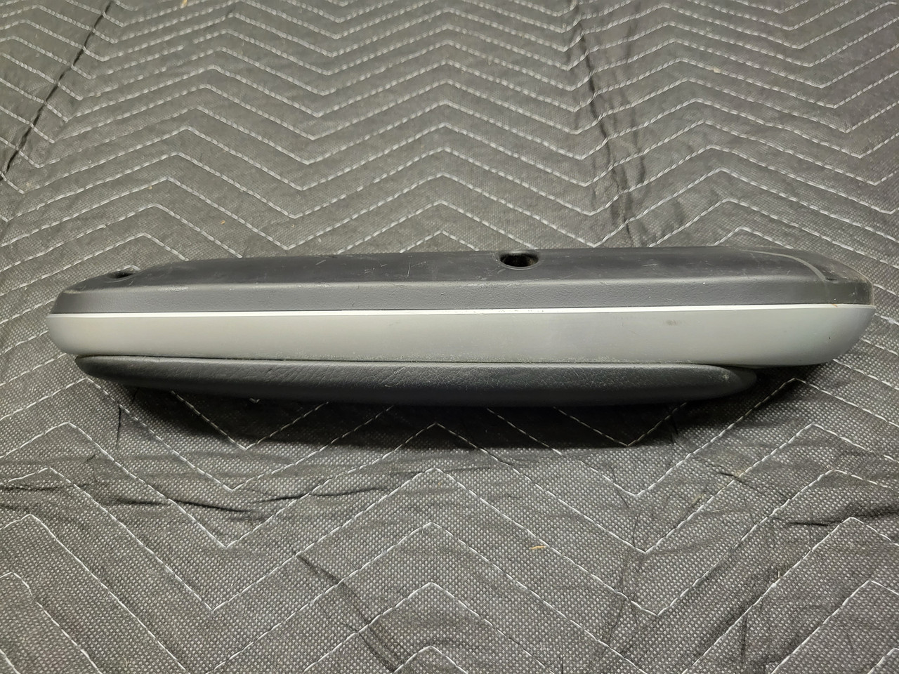 BMW E46 3-Series Coupe Convertible Rear Right Armrest Matte Chrome/Schwarz 51438257962