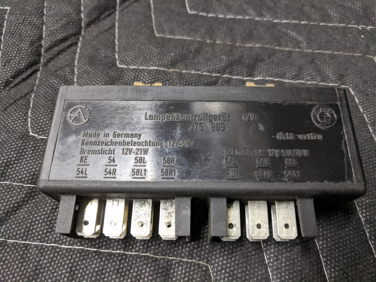 BMW E30 Lamp Check Control Module 1375909