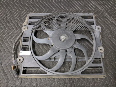 BMW E38 7-Series Radiator Condenser Cooling Fan Pusher 64548369070 BMW E38 7-Series Radiator Condenser Cooling Fan Pusher 64548369070