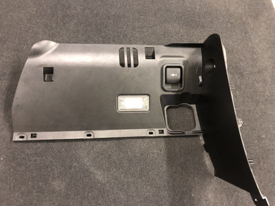 BMW E60 Lower Dash Panel Right Passenger Side Black 