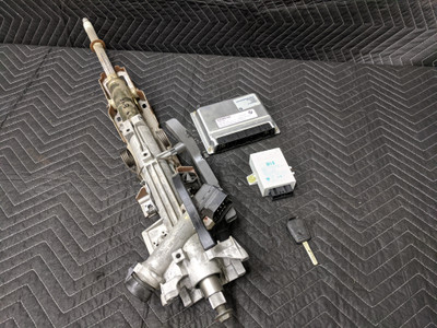BMW E46 3-Series Steering Column Lock Key EWS DME/ECU 12141430848 BMW E46 3-Series Steering Column Lock Key EWS DME/ECU 12141430848