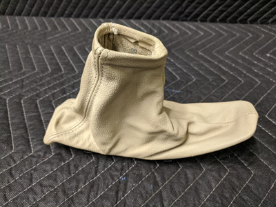 BMW E90/E91/E92/E93 3-Series Emergency Handbrake Lever Cover Savanna Beige Leather 34427155624 BMW E90/E91/E92/E93 3-Series Emergency Handbrake Lever Cover Savanna Beige Leather 34427155624
