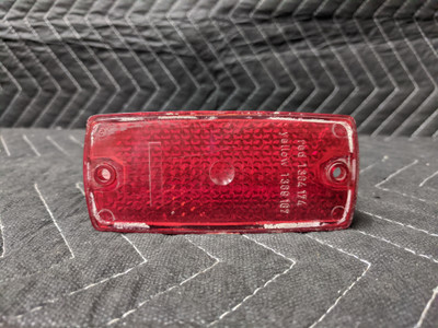 BMW E30 3-Series Side Marker Lens Red Sidler 1364174 BMW E30 3-Series Side Marker Lens Red Sidler 1364174