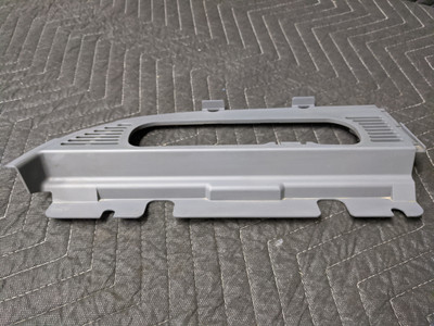 BMW E36 3-Series Convertible Rear Vent Trim Grey Right 51718163326 BMW E36 3-Series Convertible Rear Vent Trim Grey Right 51718163326