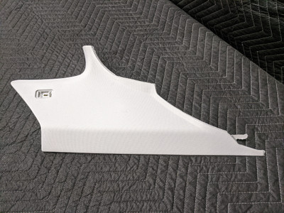BMW E92 3-Series Coupe C Pillar Trim Left Grey 51437117473 BMW E92 3-Series Coupe C Pillar Trim Left Grey 51437117473
