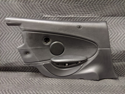 BMW E64 M6 Left Rear Door Panel Black Leather 51437125911 BMW E64 M6 Left Rear Door Panel Black Leather 51437125911