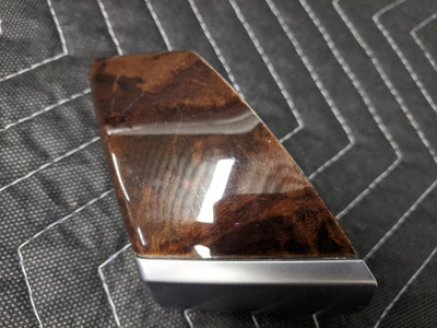 BMW E70 X5 Left Driver Side Bezel Dash Trim Walnut Molding 51456956842 BMW E70 X5 Left Driver Side Bezel Dash Trim Walnut Molding 51456956842