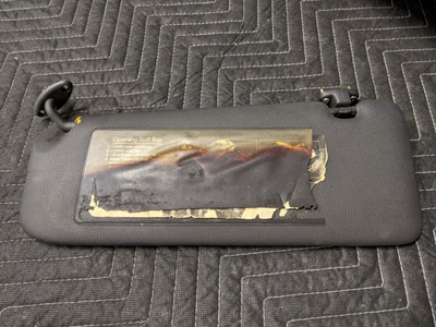 BMW E30 3-Series Convertible Sun Visor Left Driver Anthracite 51168106923