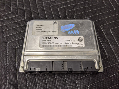 BMW E46 3-Series DME ECU Engine Computer 12147549086 BMW E46 3-Series DME ECU Engine Computer 12147549086