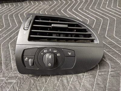 BMW E63/E64 M6 Fresh Air Grille Left Driver Headlight Switch 64227009271 BMW E63/E64 M6 Fresh Air Grille Left Driver Headlight Switch 64227009271