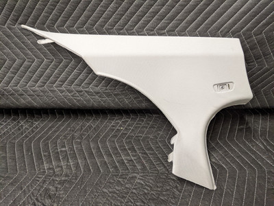 BMW F10 5-Series C-Pillar Left Driver Rear Cover Everstgrau 9116357 BMW F10 5-Series C-Pillar Left Driver Rear Cover Everstgrau 9116357