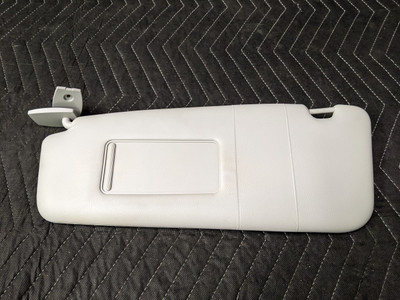 BMW E60/E61 5-Series Sun Visor Left Driver Gray 51167122861 BMW E60/E61 5-Series Sun Visor Left Driver Gray 51167122861