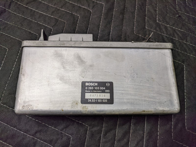 BMW E30 ABS Brake Control Module Bosch 34511155035 BMW E30 ABS Brake Control Module Bosch 34511155035