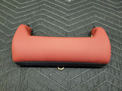 BMW E92 3-Series Coupe Rear Seat Padding Trim Coral Red 52206977157 BMW E92 3-Series Coupe Rear Seat Padding Trim Coral Red 52206977157
