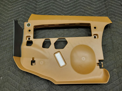 BMW F30 3-Series Lower Dash Trim Right Saddle Brown 51459218558 BMW F30 3-Series Lower Dash Trim Right Saddle Brown 51459218558