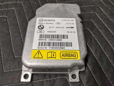 BMW E46 Airbag Control Module Bosch 65776912123 BMW E46 Airbag Control Module Bosch 65776912123