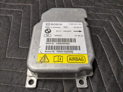 BMW E46 Airbag Control Module Bosch 65776905491 BMW E46 Airbag Control Module Bosch 65776905491