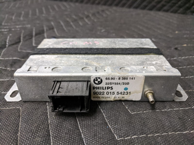 BMW E38/E39/E46/E52/E53 GPS Receiver Module Trimble 65908385141 BMW E38/E39/E46/E52/E53 GPS Receiver Module Trimble 65908385141