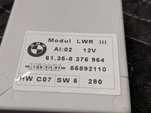 BMW E38/E39/E53 X5 LWR III Headlight Aim Control Module 61358375964