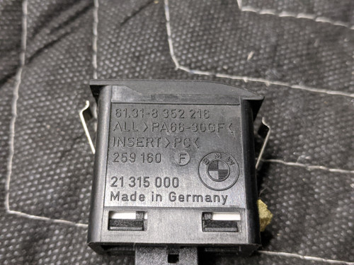 BMW E38 7-Series Light Intensity Regulator Switch 61318352216