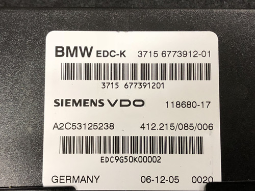 BMW E60 EDC Module With Holder - recycleBMWs