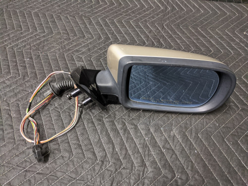 BMW E38 7-Series Electric Heated Exterior Mirror Right Passenger Kaschmirbeige Metallic 51168191308