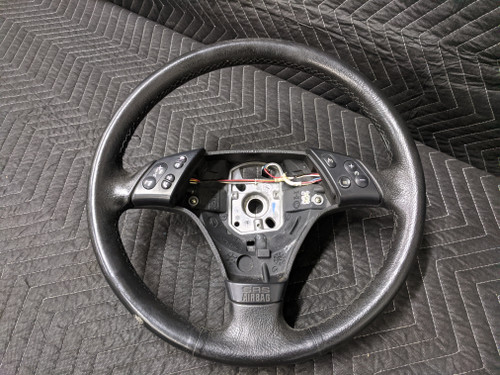 BMW E46 3-Series Multifunction Leather Sport Steering Wheel 32341094409