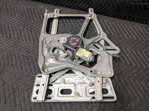 BMW E30 3-Series Convertible Rear Right Window Regulator With Motor 51371377758