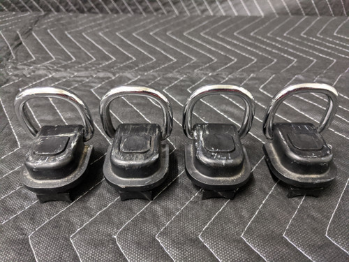 BMW E70 X5 Rear Hatch Trunk Area Tie Down Strap Ring Set 51477146024 BMW E70 X5 Rear Hatch Trunk Area Tie Down Strap Ring Set 51477146024