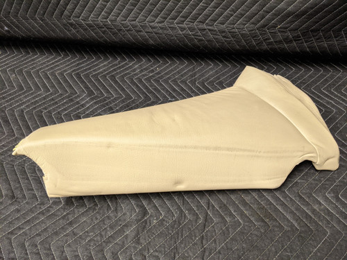 BMW E46 3-Series Coupe Rear Left Seat Side Bolster Hellbeige Leather 8099513