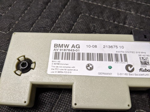 BMW E82/E90/E92 1-Series 3-Series Diversity Antenna Amplifier 65209187643