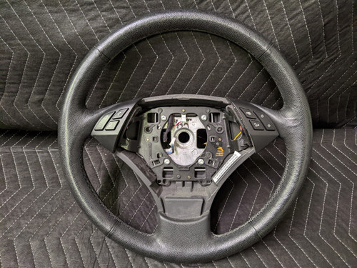 BMW E60 5-Series Leather Steering Wheel 74371416