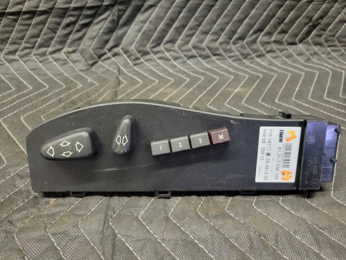 BMW E46 3-Series Driver's Seat Control Switch 61317036123