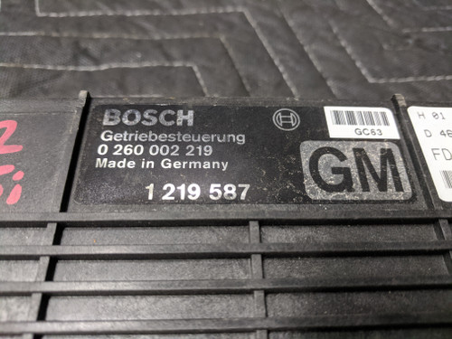 BMW E36 TCU Transmission Control Module Bosch 24611219587