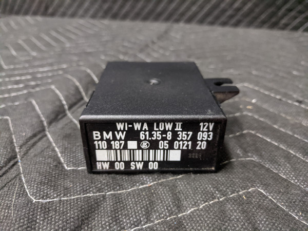 BMW E36 3-Series Windshield Wiper Wash Control Unit Module 61358357093