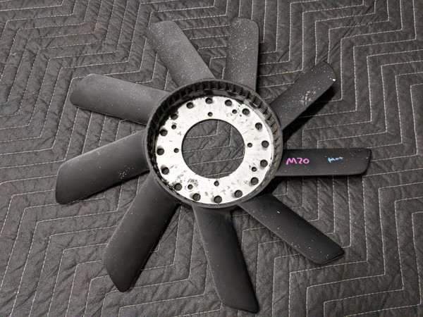 BMW E12/E21/E23/E24/E28/E30 M20 Engine Radiator Cooling Fan 9 Blade 11521273086