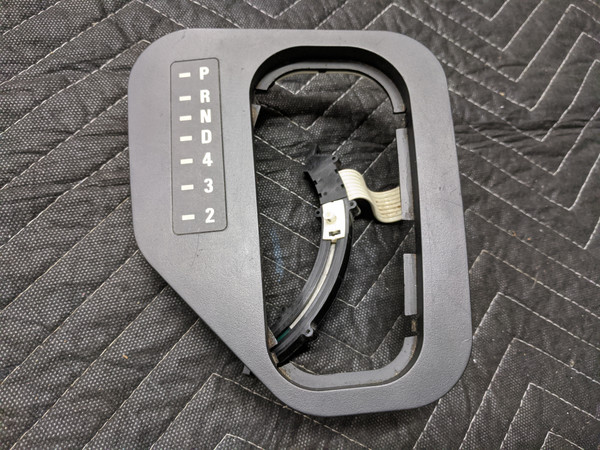 BMW E39 5-Series Gear Shift Lever Selector Trim Panel Schwarz 51168186977