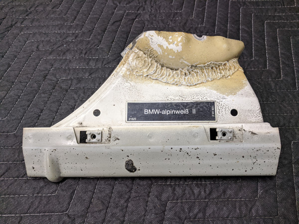 BMW E30 Convertible Chassis Reinforcement Support Left 41141943223