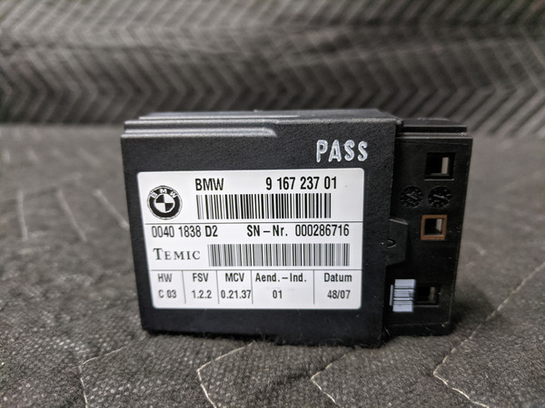 BMW E92 3-Series Coupe LCPA Seat Belt Handover Module 61359273584