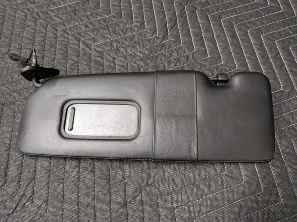 BMW E64 M6 Sun Visor Left Driver Schwarz 51167894969