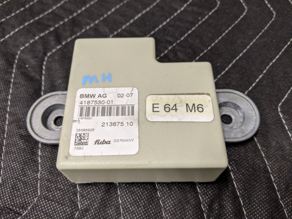 BMW E64 6-Series M6 Back-Up Antenna 65204187530