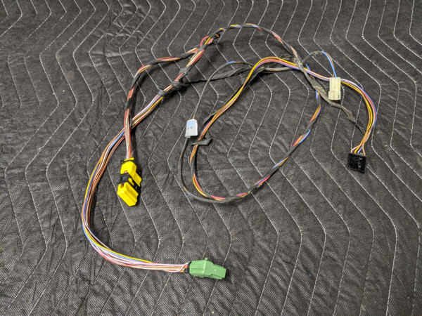 BMW E30 3-Series Digital Clock Temperature Gauge Wiring Harness 61121377811